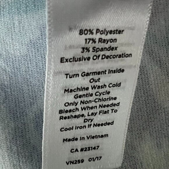 Talbots Sleeveless Split Neck Plus Shift Dress - Picture 10 of 10